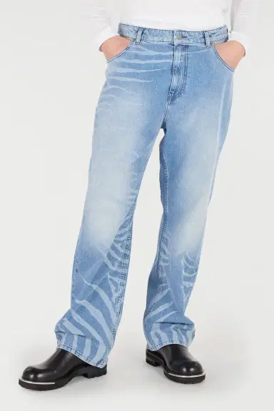 Roberto Cavalli Zebra Design Jeans | Thumbnail 2 Roberto Cavalli Zebra Design Jeans | Thumbnail 2