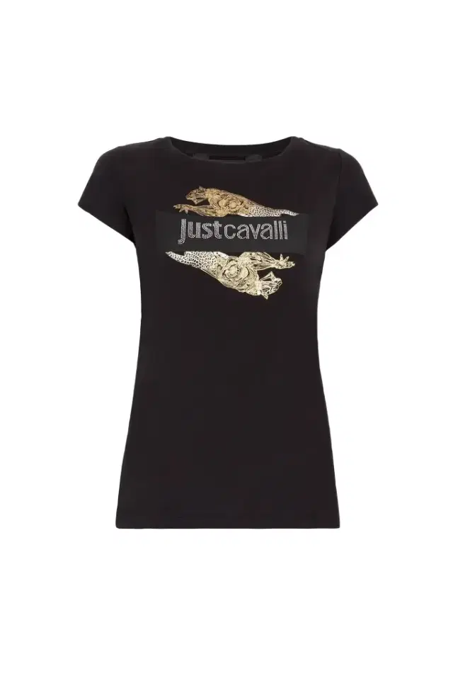 Roberto Cavalli Just Cavalli Leopard-Print T-Shirt