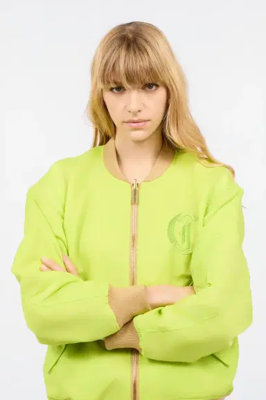 Roberto Cavalli Bomber Jacket With JC Monogram | Thumbnail 5 Roberto Cavalli Bomber Jacket With JC Monogram | Thumbnail 5