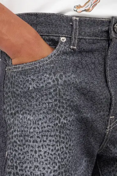 Roberto Cavalli Baby Jaguar Print Jeans | Thumbnail 5