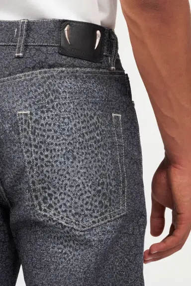 Roberto Cavalli Baby Jaguar Print Jeans | Thumbnail 6