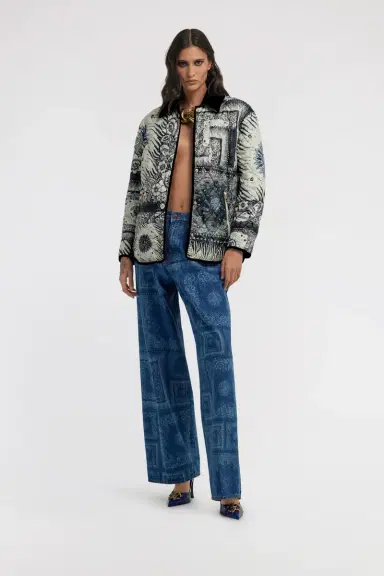 Roberto Cavalli Bandana print Jacket | Thumbnail 5