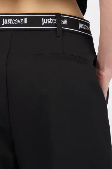 Roberto Cavalli Black Bermuda Shorts | Thumbnail 5