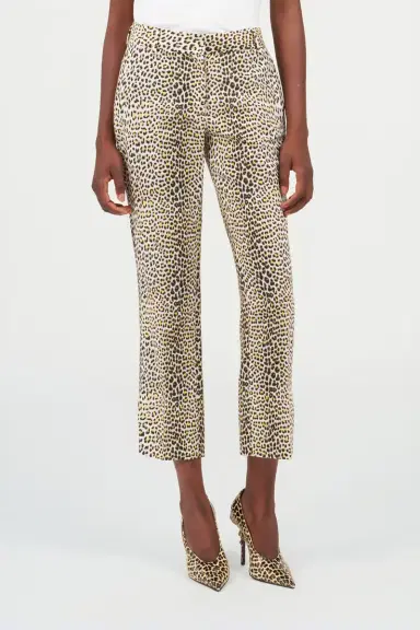 Roberto Cavalli Pop Jaguar Print Trousers | Thumbnail 2 Roberto Cavalli Pop Jaguar Print Trousers | Thumbnail 2