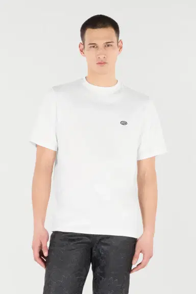 Roberto Cavalli T-Shirt With Logo Patch | Thumbnail 2