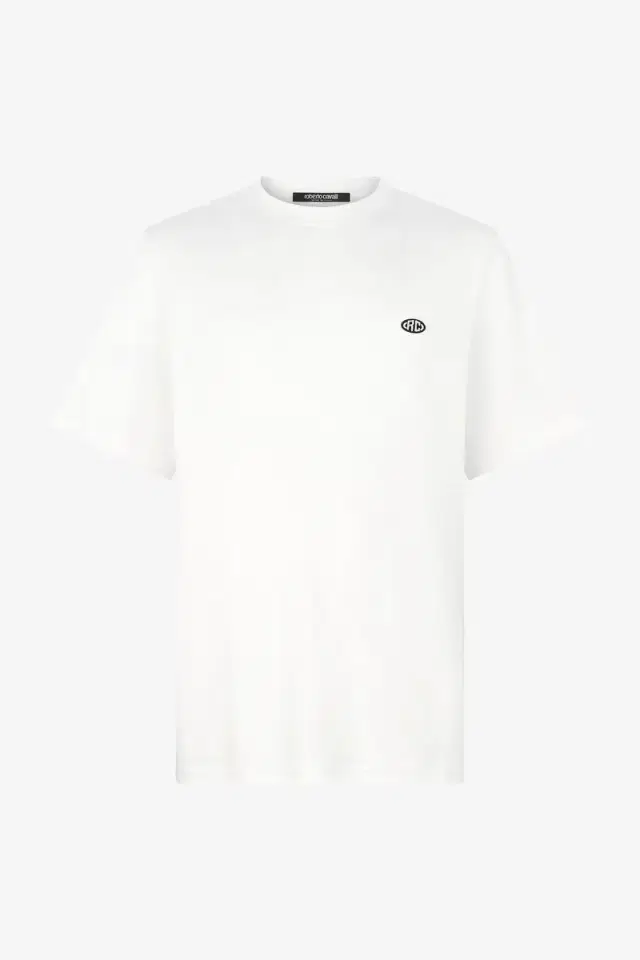 Roberto Cavalli T-Shirt With Logo Patch