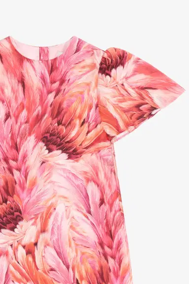 Roberto Cavalli Feather Print Dress | Thumbnail 3