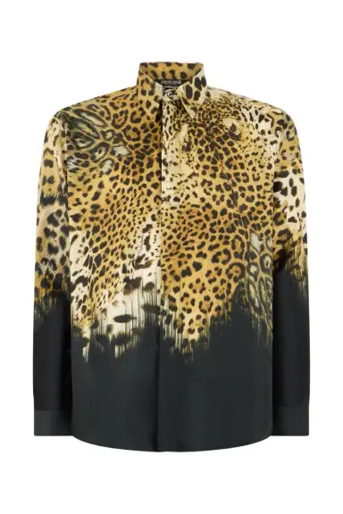 Roberto Cavalli Jaguar Skin print shirt | Thumbnail 1