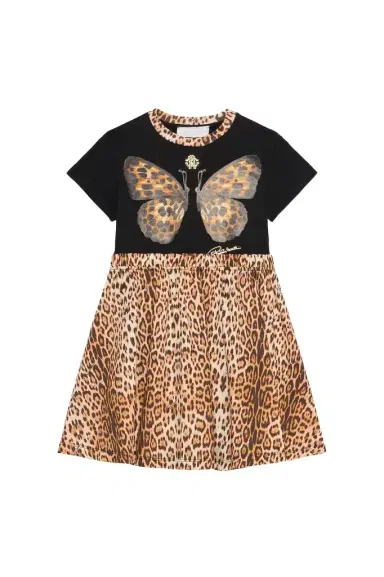 Roberto Cavalli Printed butterfly dress | Thumbnail 1