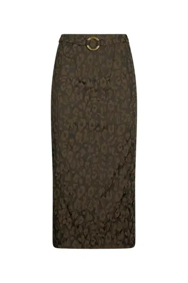 Roberto Cavalli Leopard Print Midi Skirt | Thumbnail 1 Roberto Cavalli Leopard Print Midi Skirt | Thumbnail 1