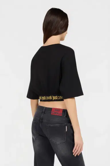 Roberto Cavalli Black T-Shirt | Thumbnail 3 Roberto Cavalli Black T-Shirt | Thumbnail 3