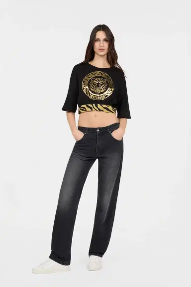 Roberto Cavalli Black T-Shirt | Thumbnail 6 Roberto Cavalli Black T-Shirt | Thumbnail 6