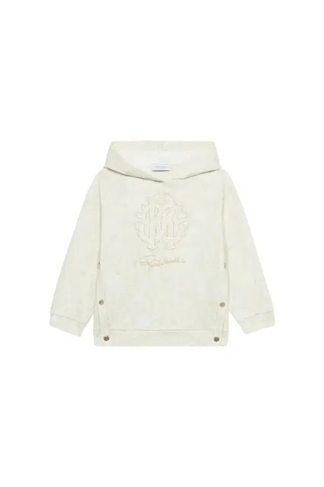 Roberto Cavalli Hooded Sweatshirt With Cheetah Print