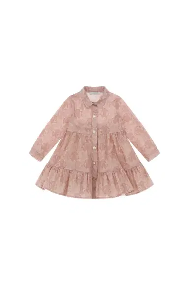 Roberto Cavalli Baroque Buttoned Dress | Thumbnail 1 Roberto Cavalli Baroque Buttoned Dress | Thumbnail 1