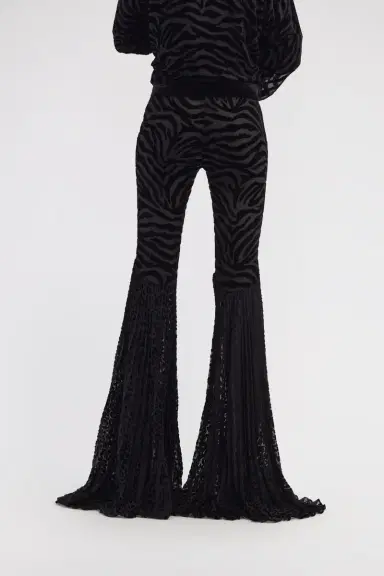 Roberto Cavalli Zebra Velvet Devorè | Thumbnail 3
