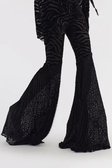 Roberto Cavalli Zebra Velvet Devorè | Thumbnail 4