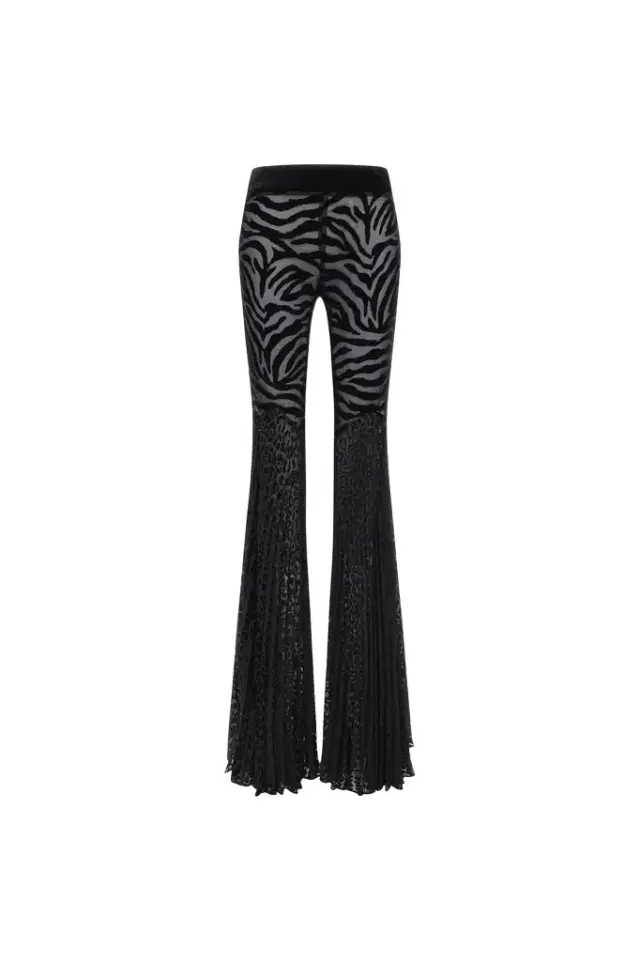 Roberto Cavalli Zebra Velvet Devorè