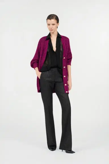 Roberto Cavalli Lurex knit cardigan | Thumbnail 7