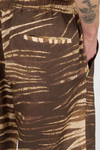 Roberto Cavalli Natural Barb Print Bermuda Shorts | Thumbnail 5