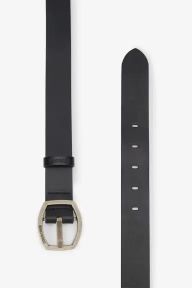 Roberto Cavalli Belt With Branded Geometric Buckle | Thumbnail 2