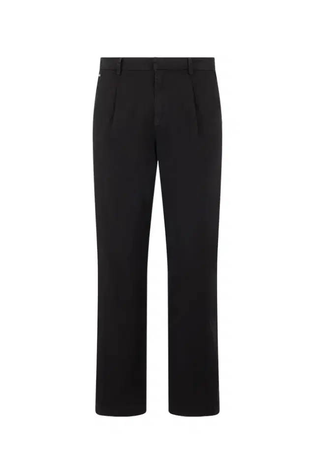 Roberto Cavalli Black Pleated Trousers