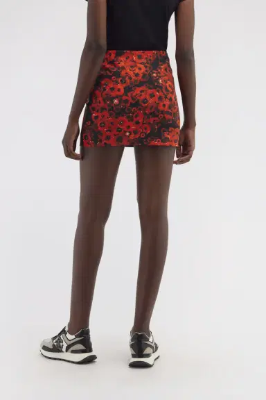 Roberto Cavalli Miniskirt with Flower print | Thumbnail 3