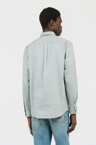 Roberto Cavalli Light Grey Shirt with Monogram RC Embroidery | Thumbnail 3 Roberto Cavalli Light Grey Shirt with Monogram RC Embroidery | Thumbnail 3