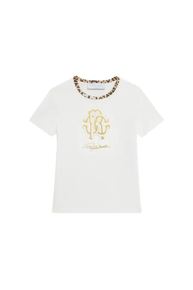 Roberto Cavalli Cotton t-shirt with detail