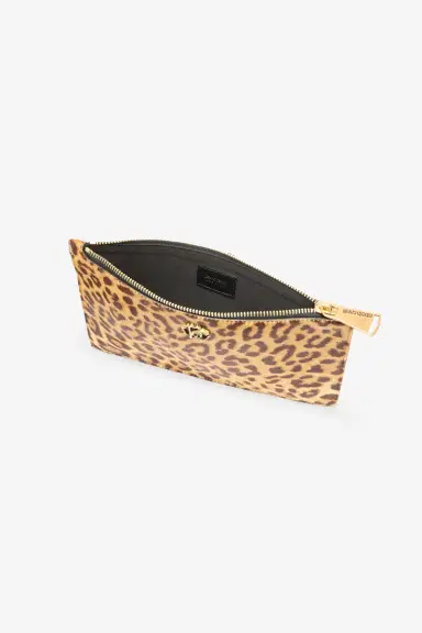 Roberto Cavalli Small Jaguar-Skin Print Clutch | Thumbnail 6