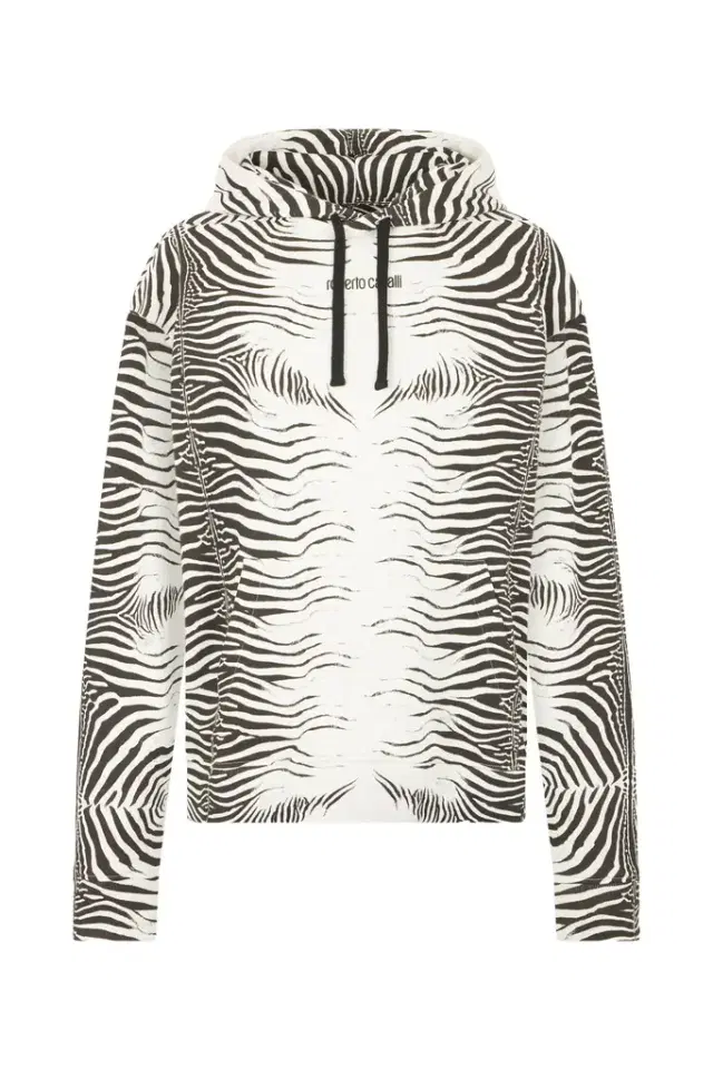 Zebra Print Sweatshirt