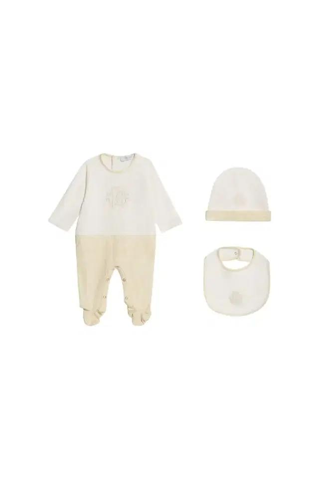 Roberto Cavalli Beige Monogram Zebra Print Children Kit