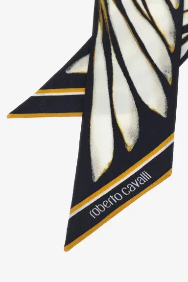 Roberto Cavalli Ray of Gold Print Scarf | Thumbnail 2