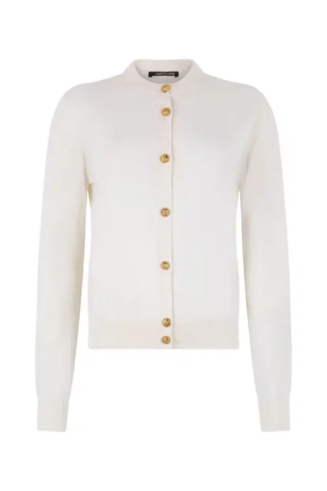 Roberto Cavalli Wool Blend Cardigan