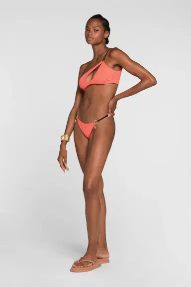 Roberto Cavalli Cut-out one-shoulder bikini top | Thumbnail 2