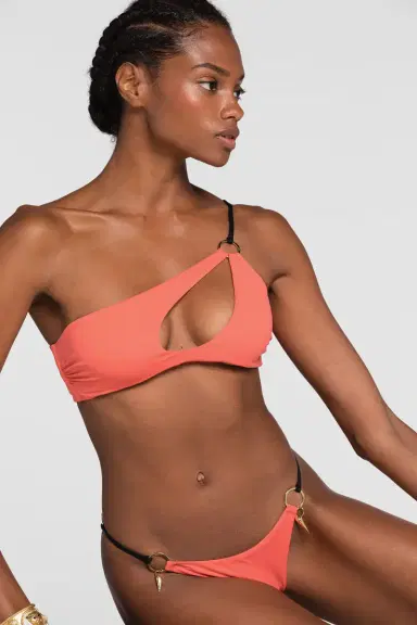 Roberto Cavalli Cut-out one-shoulder bikini top | Thumbnail 5