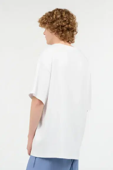 Roberto Cavalli T-Shirt With Top-Stitched Logo | Thumbnail 3