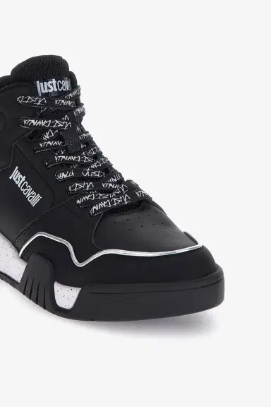 Roberto Cavalli Just Cavalli Leather Sneakers | Thumbnail 3