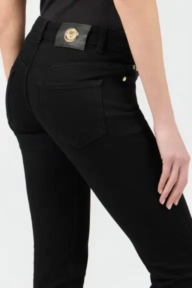 Roberto Cavalli Black Denim Trousers | Thumbnail 4 Roberto Cavalli Black Denim Trousers | Thumbnail 4