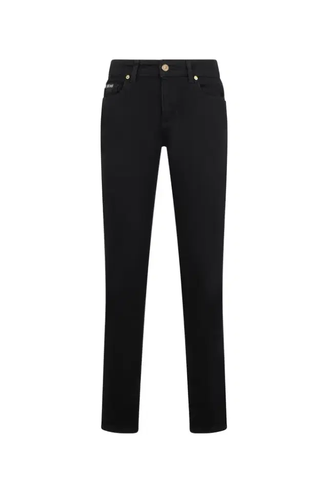 Roberto Cavalli Black Denim Trousers
