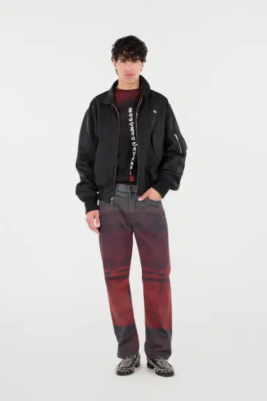 Roberto Cavalli Jeans With A Mottled Print Effect | Thumbnail 7