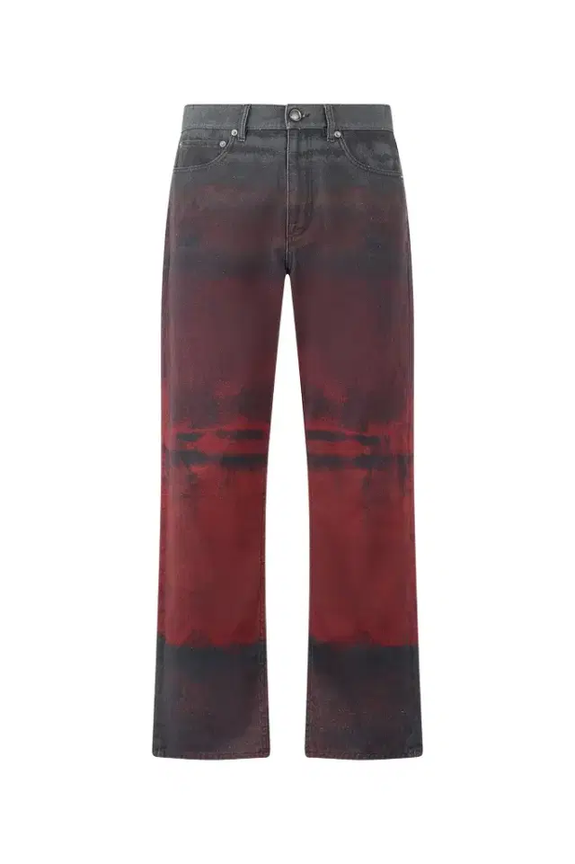 Roberto Cavalli Jeans With A Mottled Print Effect