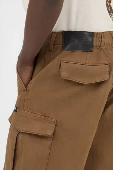 Roberto Cavalli Brown Cargo Bermuda Shorts | Thumbnail 5 Roberto Cavalli Brown Cargo Bermuda Shorts | Thumbnail 5