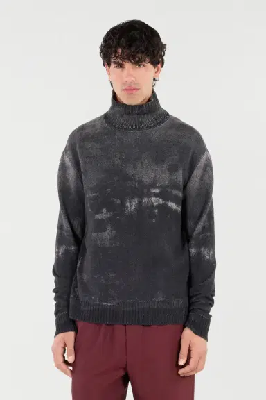 Roberto Cavalli Turtle-Neck Wool Sweater | Thumbnail 2