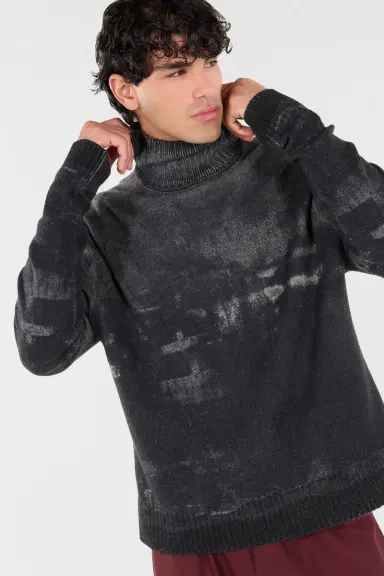 Roberto Cavalli Turtle-Neck Wool Sweater | Thumbnail 4