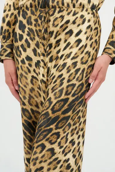 Roberto Cavalli Leopard Print Palazzo Pants | Thumbnail 5