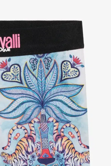 Roberto Cavalli Tropical Garden Print Leggings | Thumbnail 3