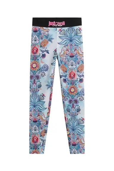 Roberto Cavalli Tropical Garden Print Leggings | Thumbnail 1
