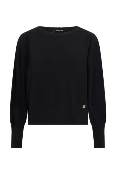 Roberto Cavalli Black Viscose Sweater | Thumbnail 1