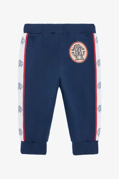 Roberto Cavalli Fleece pants with striped details | Thumbnail 2