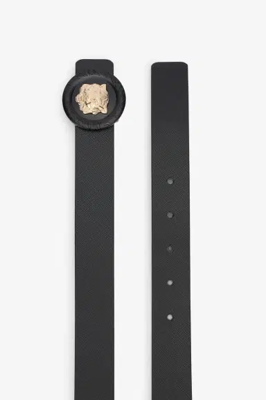 Roberto Cavalli Black Fashion Belt | Thumbnail 2